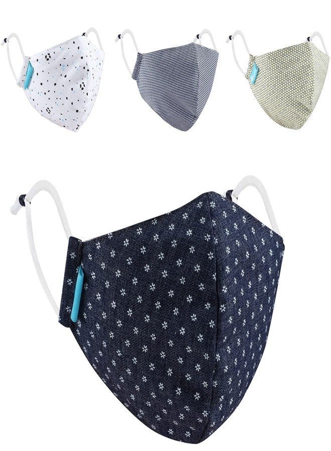 MAPLE Face Mask for Kids | Reusable and Washable | 3 Layer Filtration | Anti Pollution | Cotton Protective kid Mask | Fashionable for Girl Boys Unisex (Assorted) (8, Kids Age 7-12 Years) - Image 1